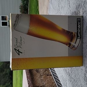 Luminarc U.S.A. 23oz Pilsner Glasses!!!